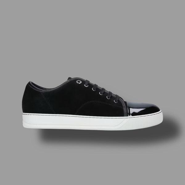 dbb1 velvet patent cap toe